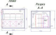 Промышленная камера шоковой заморозки BF3-330 (BF-3/1)