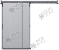 Откатная дверь коммерческой серии ОД(КС)-1000.2200-120-Н