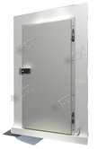 Распашная одностворчатая дверь коммерческой серии РДО(КС)-900.2200-80-С