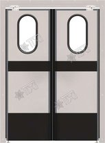 Маятниковая дверь двустворчатвя -МДД-2200.2200/40
