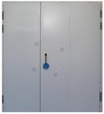  Распашная двустворчатая дверь для холодильной камеры - РДД-1400.2400/02-120-Н