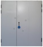Распашная двустворчатая дверь для холодильной камеры - РДД-1800.2100/02-80-Н