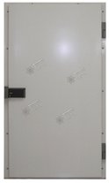 Распашная одностворчатая дверь для холодильной камеры - РДО-900.2040/02-80-С