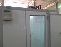 Дверь в морозильную камеру световым проемом 800х1850мм с завесой ПВХ