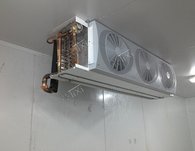 Монтаж воздухоохладителей в морозильных камерах