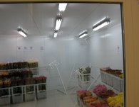 Холодильная камера для цветов в работе