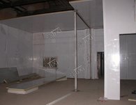 Монтаж стеновых панелей склада