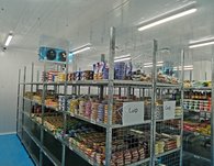 Камера холодильная для хранения молочной продукции